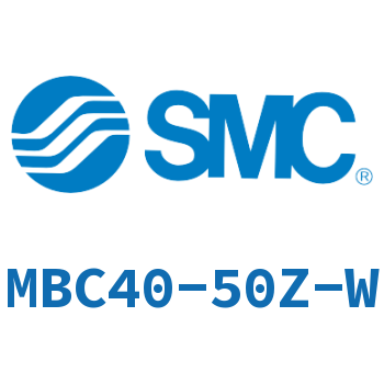 单耳环型标准气缸-MBC40-50Z-W