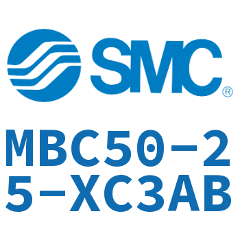 单耳环型标准气缸-MBC50-25-XC3AB
