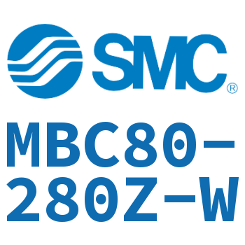 单耳环型标准气缸-MBC80-280Z-W