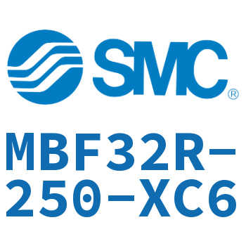 杆侧法兰型标准气缸-MBF32R-250-XC6