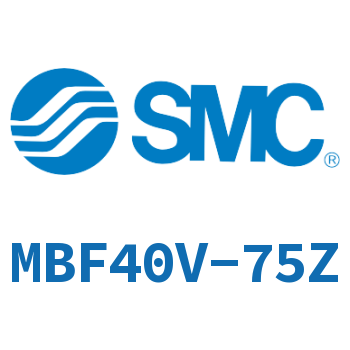 杆侧法兰型标准气缸-MBF40V-75Z