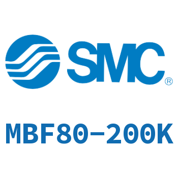 杆侧法兰型标准气缸-MBF80-200K