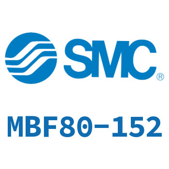 杆侧法兰型标准气缸-MBF80-152