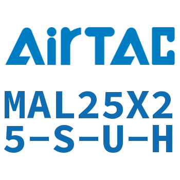铝合金迷你气缸 MAL25X25-S-U-H