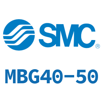 无杆侧法兰型标准气缸-MBG40-50