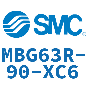 无杆侧法兰型标准气缸-MBG63R-90-XC6