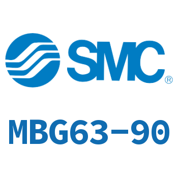无杆侧法兰型标准气缸-MBG63-90