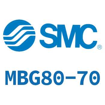 无杆侧法兰型标准气缸-MBG80-70