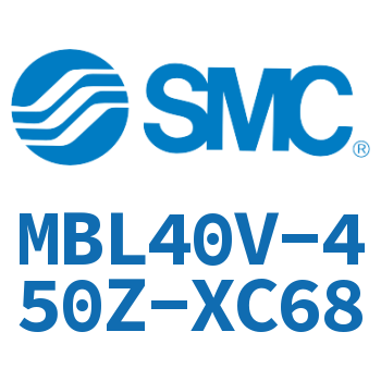轴向脚座型标准气缸-MBL40V-450Z-XC68