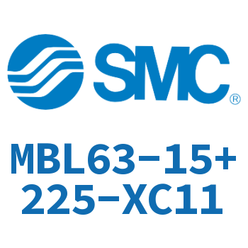 轴向脚座型标准气缸-MBL63-15+225-XC11