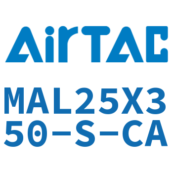 铝合金迷你气缸 MAL25X350-S-CA