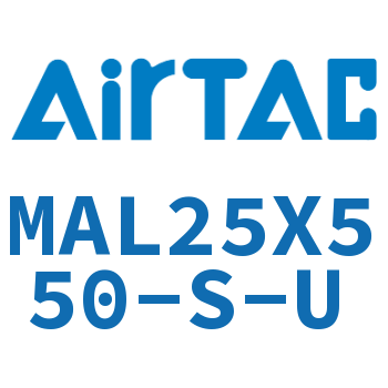 铝合金迷你气缸 MAL25X550-S-U