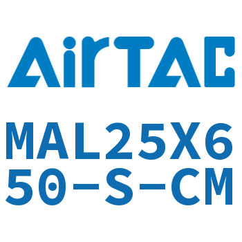 铝合金迷你气缸 MAL25X650-S-CM