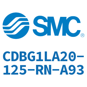 Foot type end lock cylinder-CDBG1LA20-125-RN-A93