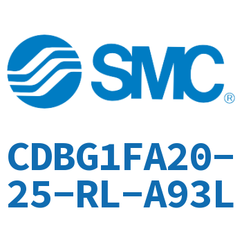 Rod side flange type end lock cylinder-CDBG1FA20-25-RL-A93L