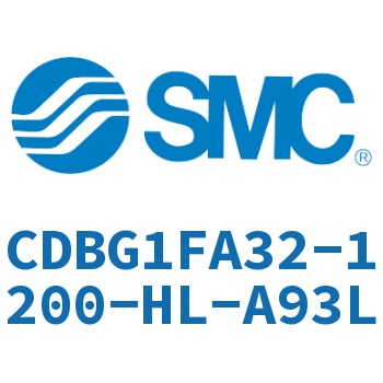 Rod side flange type end lock cylinder-CDBG1FA32-1200-HL-A93L