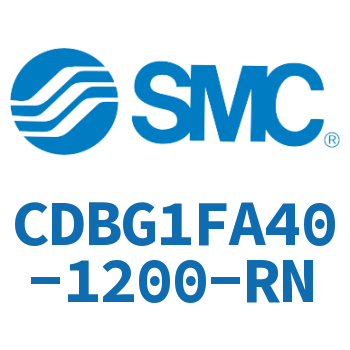 Rod side flange type end lock cylinder-CDBG1FA40-1200-RN