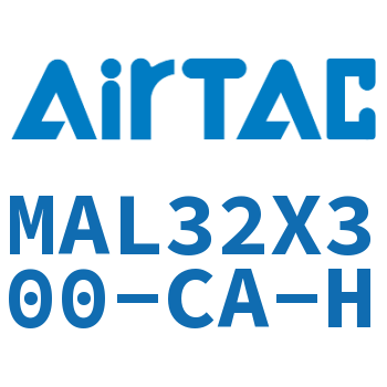 铝合金迷你气缸 MAL32X300-CA-H