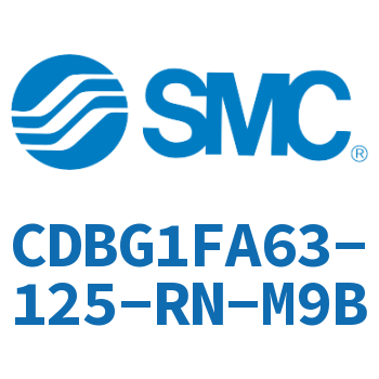 Rod side flange type end lock cylinder-CDBG1FA63-125-RN-M9B