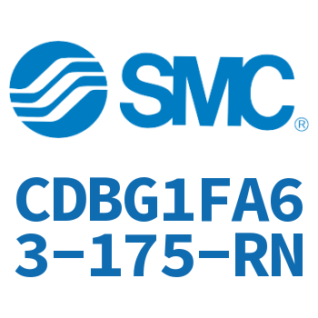 Rod side flange type end lock cylinder-CDBG1FA63-175-RN