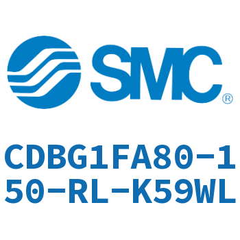 Rod side flange type end lock cylinder-CDBG1FA80-150-RL-K59WL