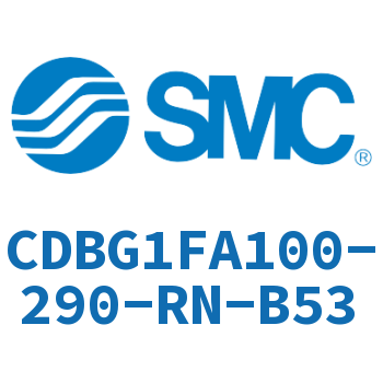 Rod side flange type end lock cylinder-CDBG1FA100-290-RN-B53
