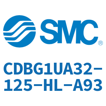 Rod side trunnion type end lock cylinder-CDBG1UA32-125-HL-A93