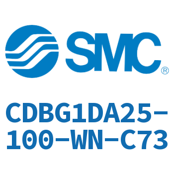 Double earring type end lock cylinder-CDBG1DA25-100-WN-C73