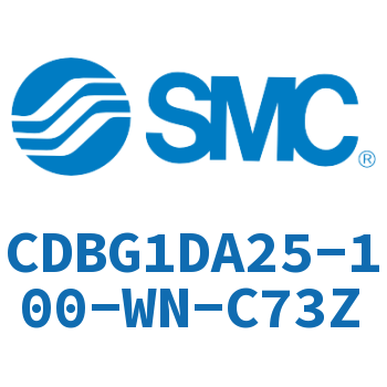 Double earring type end lock cylinder-CDBG1DA25-100-WN-C73Z