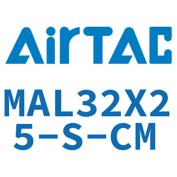 铝合金迷你气缸 MAL32X25-S-CM