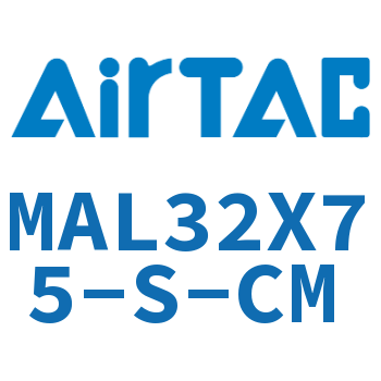 铝合金迷你气缸 MAL32X75-S-CM