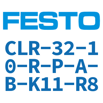 Linear/rotary clamping cylinder-CLR-32-10-R-P-A-B-K11-R8