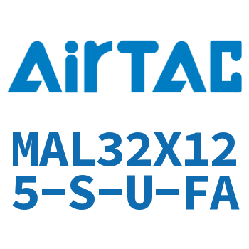 铝合金迷你气缸 MAL32X125-S-U-FA