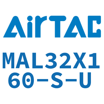 铝合金迷你气缸 MAL32X160-S-U