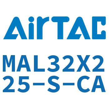 铝合金迷你气缸 MAL32X225-S-CA