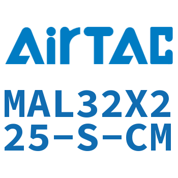 铝合金迷你气缸 MAL32X225-S-CM
