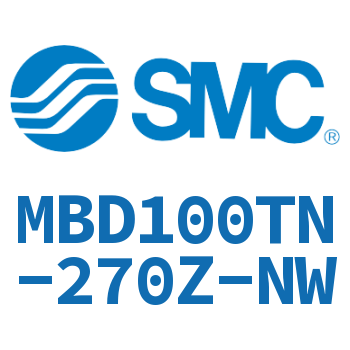 双耳环型标准气缸-MBD100TN-270Z-NW