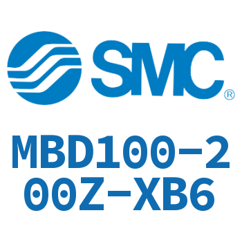 双耳环型标准气缸-MBD100-200Z-XB6