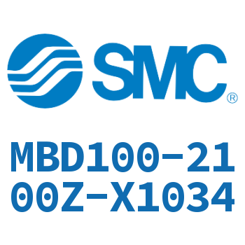 双耳环型标准气缸-MBD100-2100Z-X1034