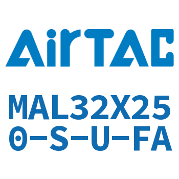 铝合金迷你气缸 MAL32X250-S-U-FA