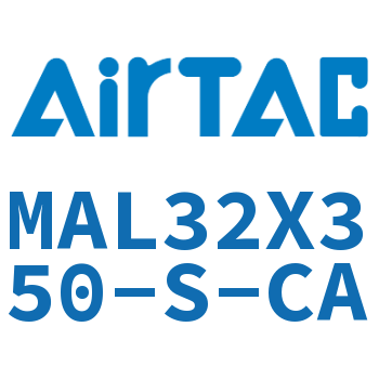 铝合金迷你气缸 MAL32X350-S-CA