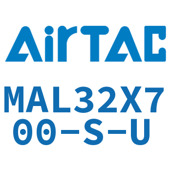 铝合金迷你气缸 MAL32X700-S-U