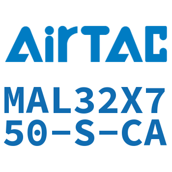 铝合金迷你气缸 MAL32X750-S-CA