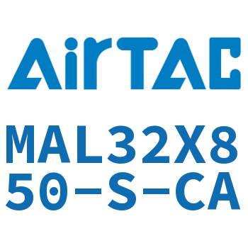 铝合金迷你气缸 MAL32X850-S-CA