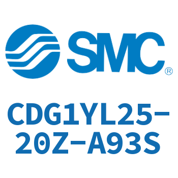 Axial foot type smooth motion cylinder-CDG1YL25-20Z-A93S