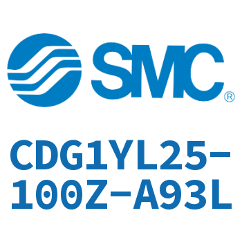 Axial foot type smooth motion cylinder-CDG1YL25-100Z-A93L