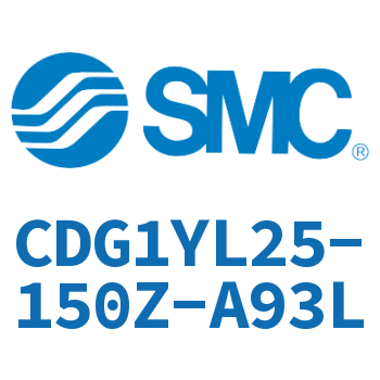 Axial foot type smooth motion cylinder-CDG1YL25-150Z-A93L