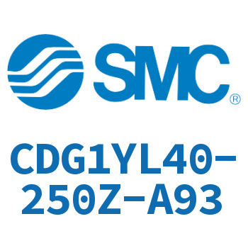 Axial foot type smooth motion cylinder-CDG1YL40-250Z-A93