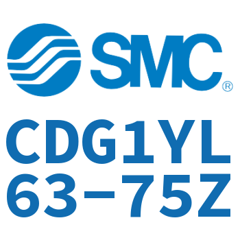 Axial foot type smooth motion cylinder-CDG1YL63-75Z