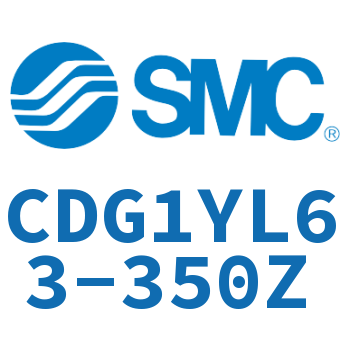 Axial foot type smooth motion cylinder-CDG1YL63-350Z